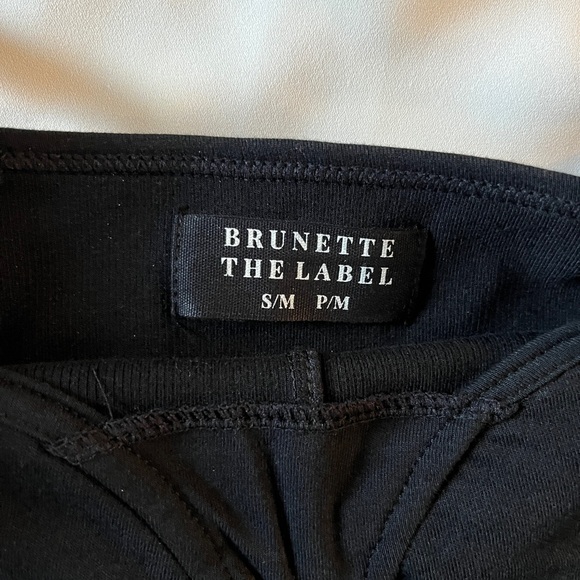 Brunette the Label Bodice top Black - Picture 3 of 5